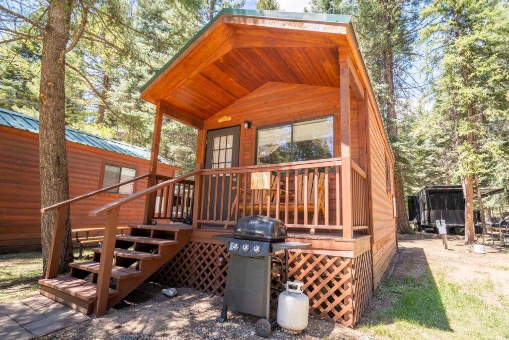 The Lupine Cabin #10 At Blue Spruce Rv Park & Cabins Vallecito Exterior photo