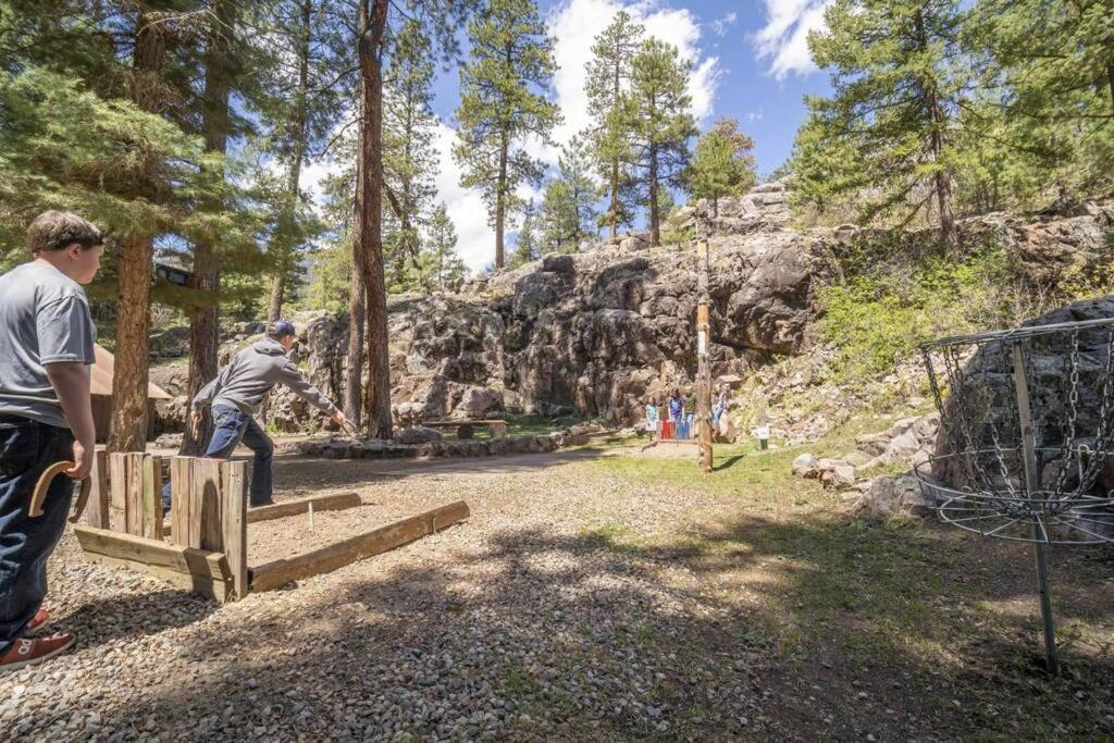 The Lupine Cabin #10 At Blue Spruce Rv Park & Cabins Vallecito Exterior photo